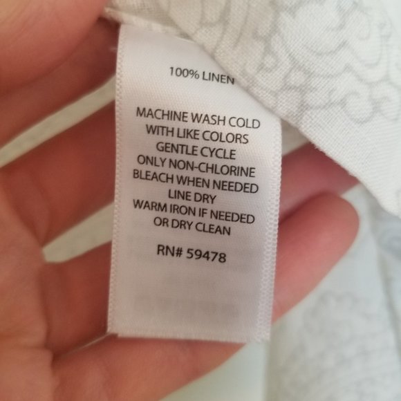 Cynthia Rowley Women's Long-sleeved Linen Tunic - Picture 6 of 8